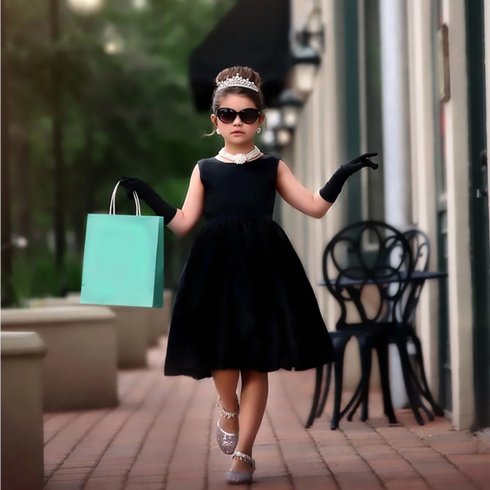 Audrey Hepburn Costume - Girls 3T - Like New